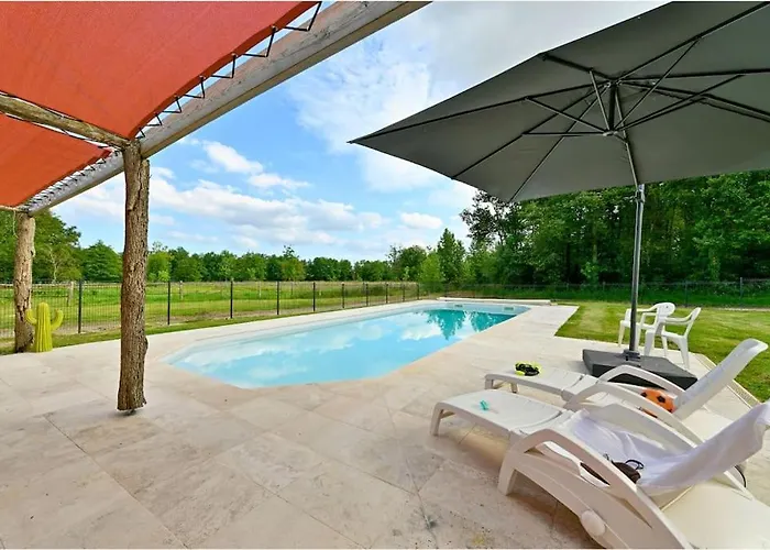 L'evasion En Pierre Piscine Et Etang Prive Σπίτι διακοπών Sevremoine