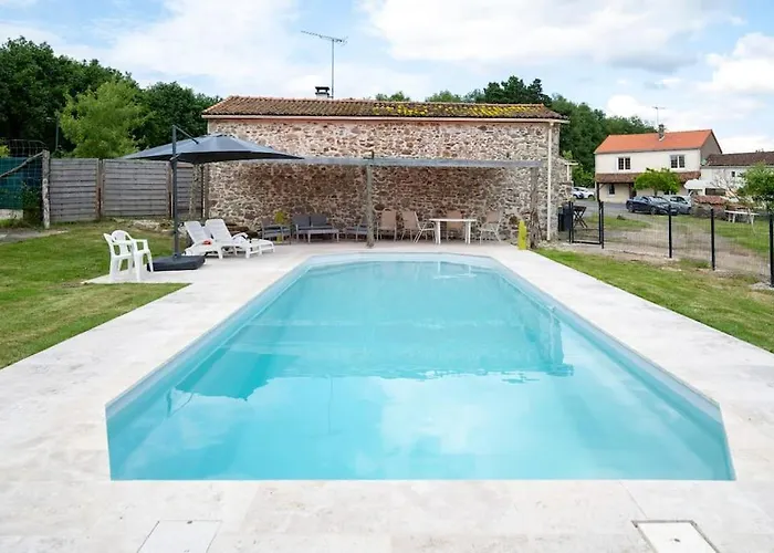 Σπίτι διακοπών L'evasion En Pierre Piscine Et Etang Prive *